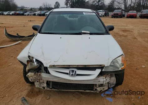 2002 Honda Civic Lx из США, поврежденный, VIN 1HGEM225X2L082188